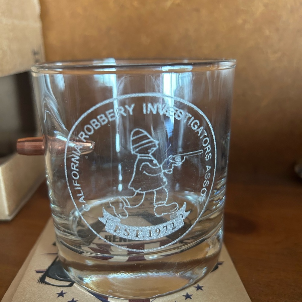 Benshot 11oz whiskey glass.  Unique